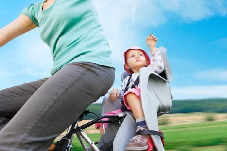 Modelo de cadeirinha para bicicleta